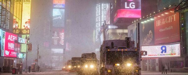 Snowstorm NYC Snowstorm NYC - Sputnik International