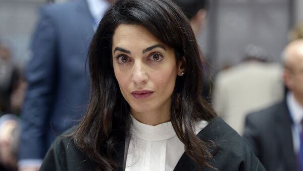 Lawyer representing Armenia, Amal Clooney - Sputnik International
