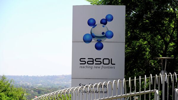 Logo of Sasol at its headquarters in Johannesburg - Sputnik International