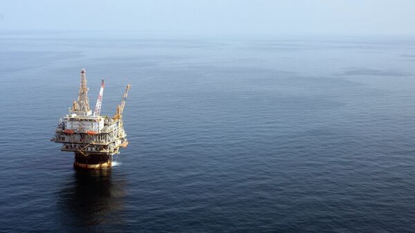 The Chevron Genesis Oil Rig Platform - Sputnik International