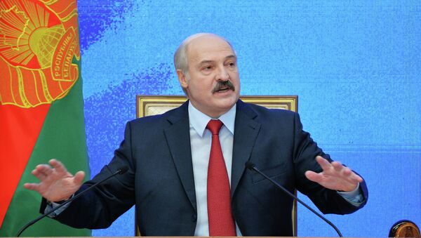 News conference of Belarusian President Alexander Lukashenko - Sputnik International
