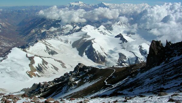 Summit of Mount Aconcagua in Argentina - Sputnik International