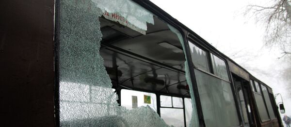 Bus in Donetsk Bus in Donetsk - Sputnik International