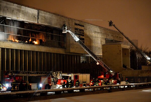 Unique Russian Academic Library Goes up in Flames Unique Russian Academic Library Goes up in Flames - Sputnik International