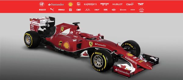 The new Ferrari Formula One SF15-T is seen in this undated handout image released January 30, 2015 The new Ferrari Formula One SF15-T is seen in this undated handout image released January 30, 2015 - Sputnik International