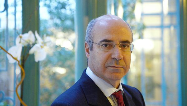 Hermitage Capital investment fund CEO William Browder poses on February 11, 2013 at the Westin Vendome Hotel in Paris - Sputnik International