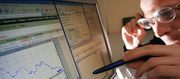 Financial market diagram - Sputnik International