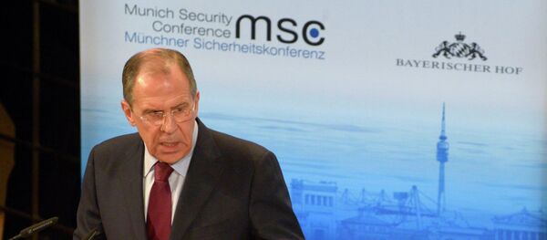 Russian Foreign Minister Sergei Lavrov speaks at the 50th Munich conference on security policy Russian Foreign Minister Sergei Lavrov speaks at the 50th Munich conference on security policy - Sputnik International