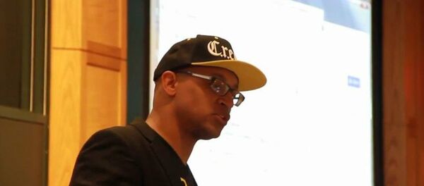 Founder of the Hip-Hop Chess Federation [HHCF], Adisa Banjoko - Sputnik International