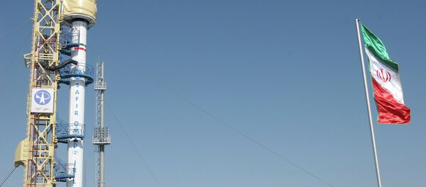 This photo released by the Fars News Agency claims to show an Iranian satellite launching rocket named Safir-2 - Sputnik International