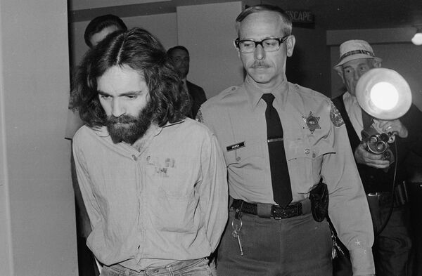 Charles Manson was convicted in 1971 of murdering seven people. - Sputnik International