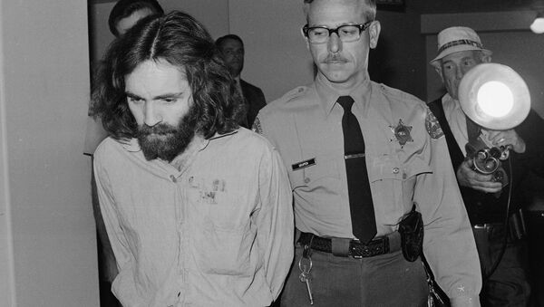 Charles Manson was convicted in 1971 of murdering seven people. - Sputnik International