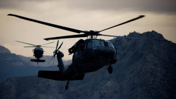UH-60 Black Hawk helicopters - Sputnik International