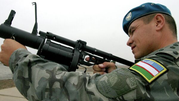 Uzbek Units Hold Anti-Terrorist Exercises - Sputnik International