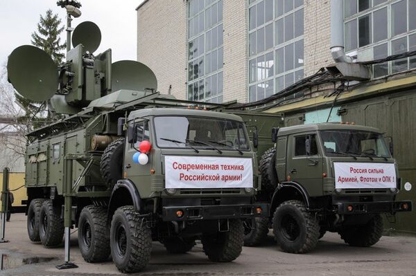 Krasukha 4 electronic warfare system Krasukha 4 electronic warfare system - Sputnik International