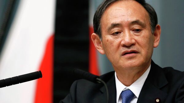 Japan's Chief Cabinet Secretary Yoshihide Suga - Sputnik International