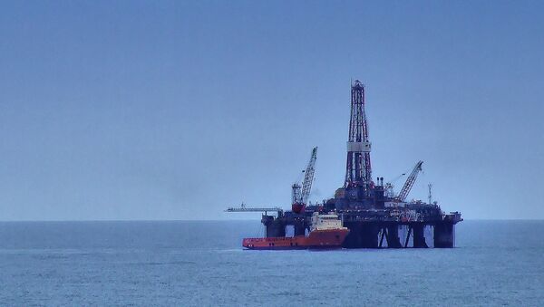 Offshore oil rig - Sputnik International