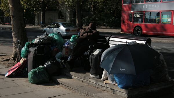 Homeless, London - Sputnik International