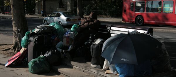 Homeless, London - Sputnik International