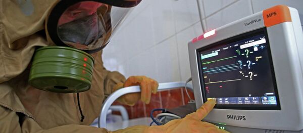 Ebola case response training - Sputnik International