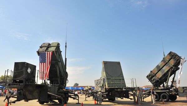 A US Army's Patriot Surface-to Air missile system - Sputnik International