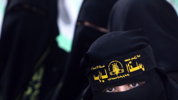 Female supporters of Islamic jihad - Sputnik International