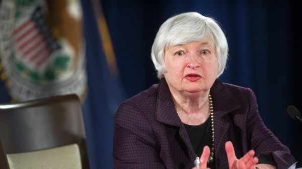Federal Reserve Chairwoman Dr.Yellen plans to fight Senator Paul's legislation - Sputnik International