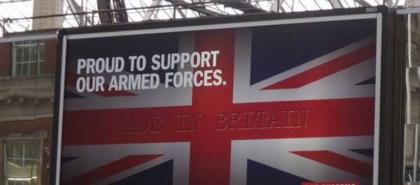 BAE Systems billboard - Sputnik International