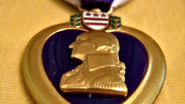 US Purple Heart Medal - Sputnik International
