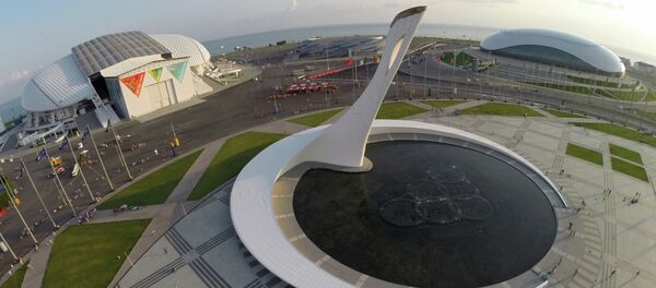 View of Olympic Park and Sochi Motor Speedway in Imereti Valley View of Olympic Park and Sochi Motor Speedway in Imereti Valley - Sputnik International
