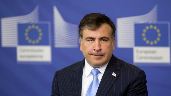 Former Georgian president Mikhail Saakashvili - Sputnik International