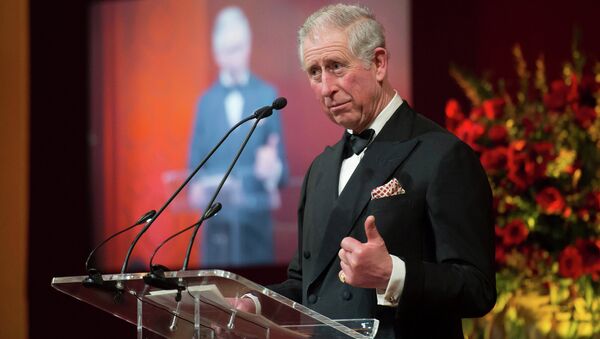 The Prince of Wales gives a speech as he attends the British Asian Trust dinner in central London. - Sputnik International