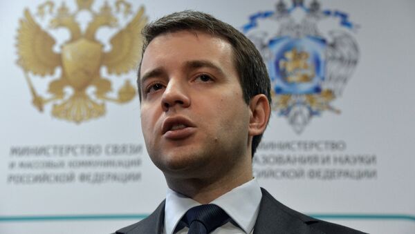 Russian Minister of Communications and Mass Media Nikolai Nikiforov - Sputnik International