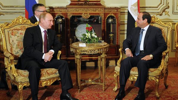 Russian President Vladimir Putin visits Egypt. Day Two - Sputnik International