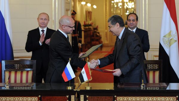 Russia is planning to construct four nuclear power plant units in Egypt, with the capacity of each reaching 1200 megawatts, head of Rosatom nuclear energy corporation Sergey Kirienko said Tuesday. - Sputnik International