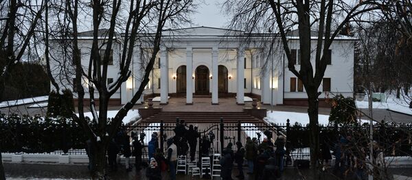 The government residence in the Voiskovsky Pereulok in Minsk - Sputnik International