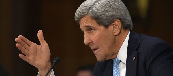 Secretary of State John Kerry testifies on Capitol Hill in Washington, Tuesday, Dec. 9, 2014 - Sputnik International