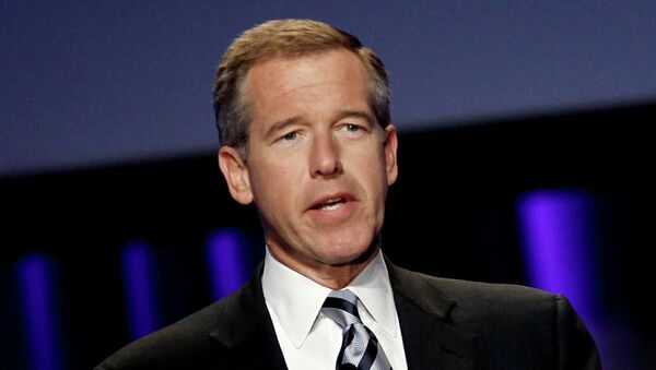 NBC has suspended without pay anchor Brian Williams for six months. - Sputnik International