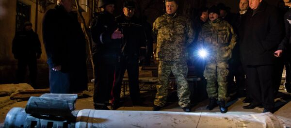 Ukrainian President Petro Poroshenko - Sputnik International