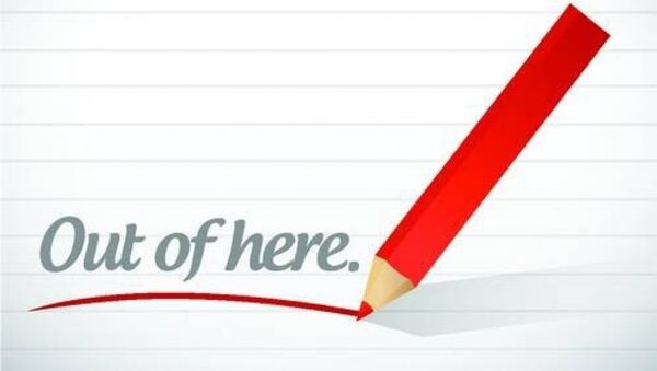 Out of here illustration - Sputnik International