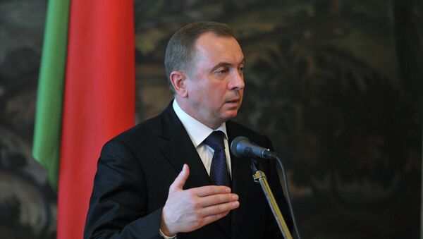 Belarusian Foreign Minister Vladimir Makei - Sputnik International
