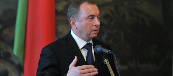 Belarusian Foreign Minister Vladimir Makei - Sputnik International