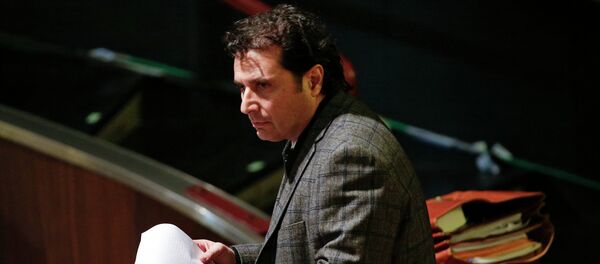 Captain of the Costa Concordia cruise liner Francesco Schettino prepares to read a speech during his trial in Grosseto February 11, 2015. Captain of the Costa Concordia cruise liner Francesco Schettino prepares to read a speech during his trial in Grosseto February 11, 2015. - Sputnik International