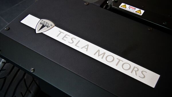 Tesla Motors Battery - Sputnik International