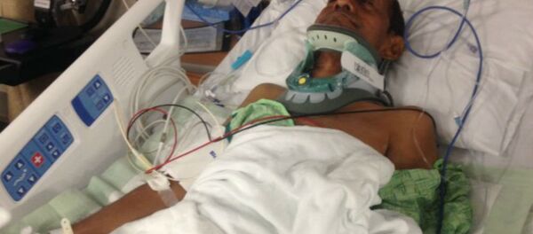 An Alabama police officer, Eric Parker, has been fired and arrested on charges of assault, after a 57-year-old man visiting from Gujarat, India was left partially paralyzed by his encounter with the officer. An Alabama police officer, Eric Parker, has been fired and arrested on charges of assault, after a 57-year-old man visiting from Gujarat, India was left partially paralyzed by his encounter with the officer. - Sputnik International