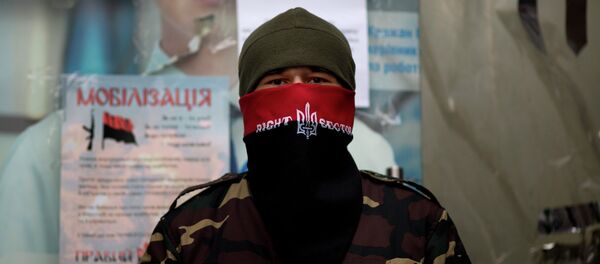 Right Sector fighter - Sputnik International