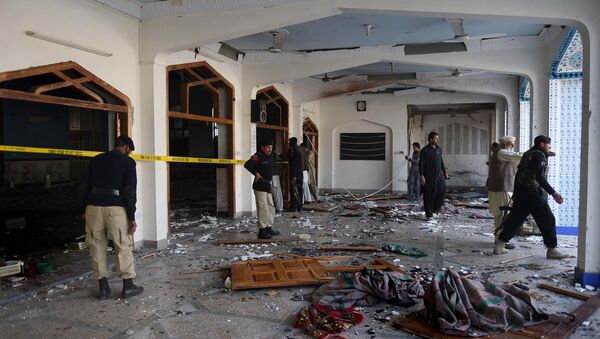 Explosion at a Shiite Muslim mosque - Sputnik International