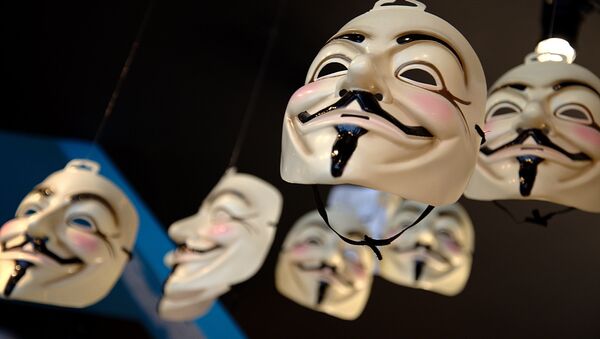 Hacktivist group Anonymous - Sputnik International