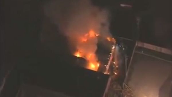The Quba Islamic Institute in Southeast Houston went up in flame before dawn. - Sputnik International