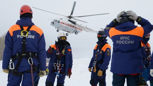 Russian rescue team - Sputnik International
